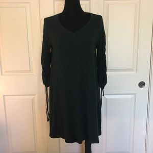 LOFT Dark Green Sweater Dress